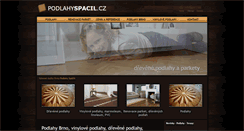 Desktop Screenshot of podlahyspacil.cz